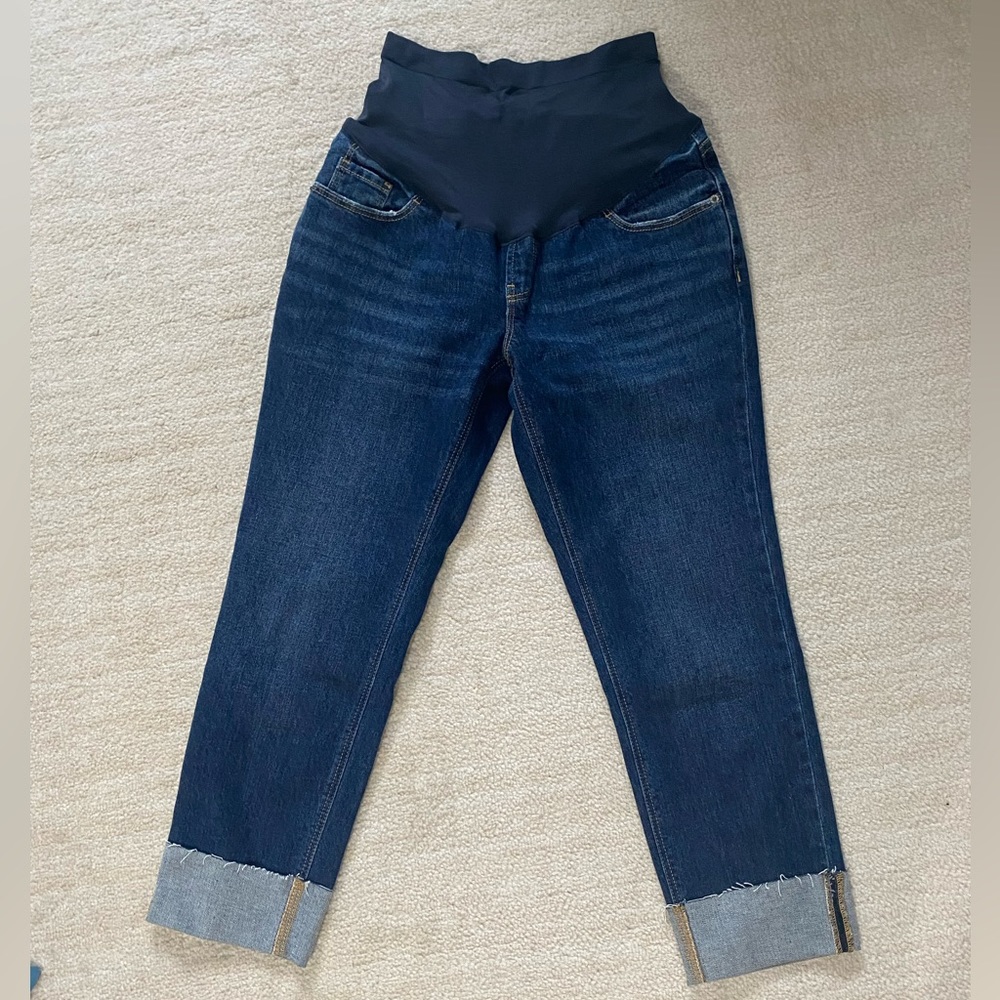 Old Navy, Size 6, Maternity Boyfriend Straight Jeans
